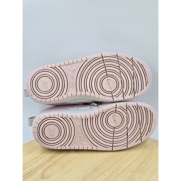 Nike Court Borough Low Recraft shoes 'White Pink Foam' DV5456-105 youth size 3.5 - Picture 7 of 8